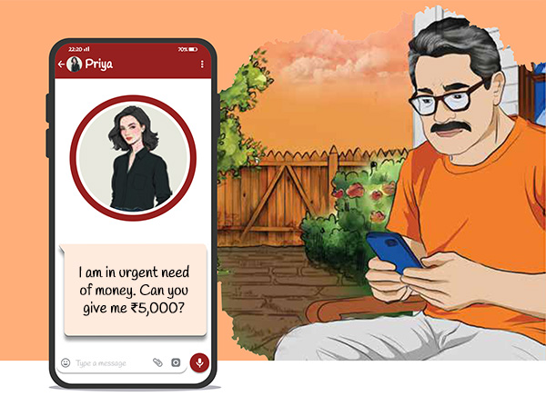 Spot fraudulent online chats early